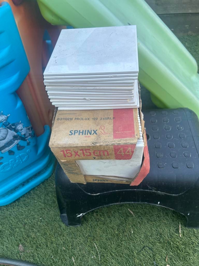 Sphinx tegels 15x15 cm, Nieuw, Ophalen of Verzenden, Minder dan 20 cm, Minder dan 5 m²