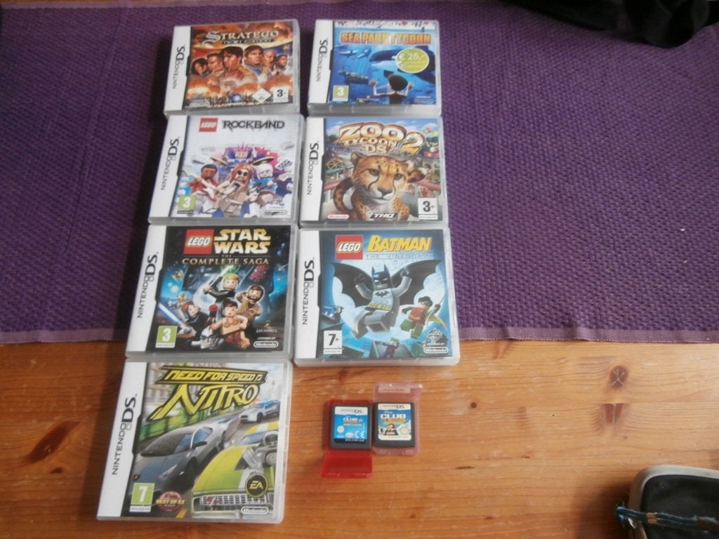 Nintendo DS Star Wars Stratego Lego Zoo Batman Penguin Speed, Spelcomputers en Games, Avontuur en Actie, Gebruikt, 1 speler, Ophalen of Verzenden