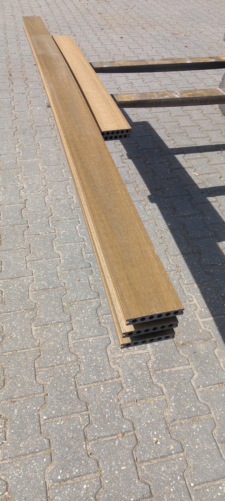 Aantal nieuwe composiet planken, Tuin en Terras, Terrasdelen en Vlonders, Ophalen of Verzenden, Nieuw, Composiet