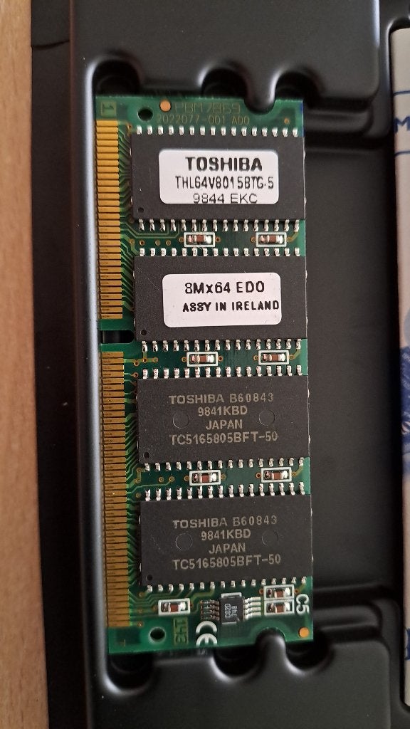 64 MB EDO RAM SODIMM, Computers en Software, RAM geheugen, Gebruikt, Laptop, 1 GB of minder, Overige soorten, Ophalen of Verzenden