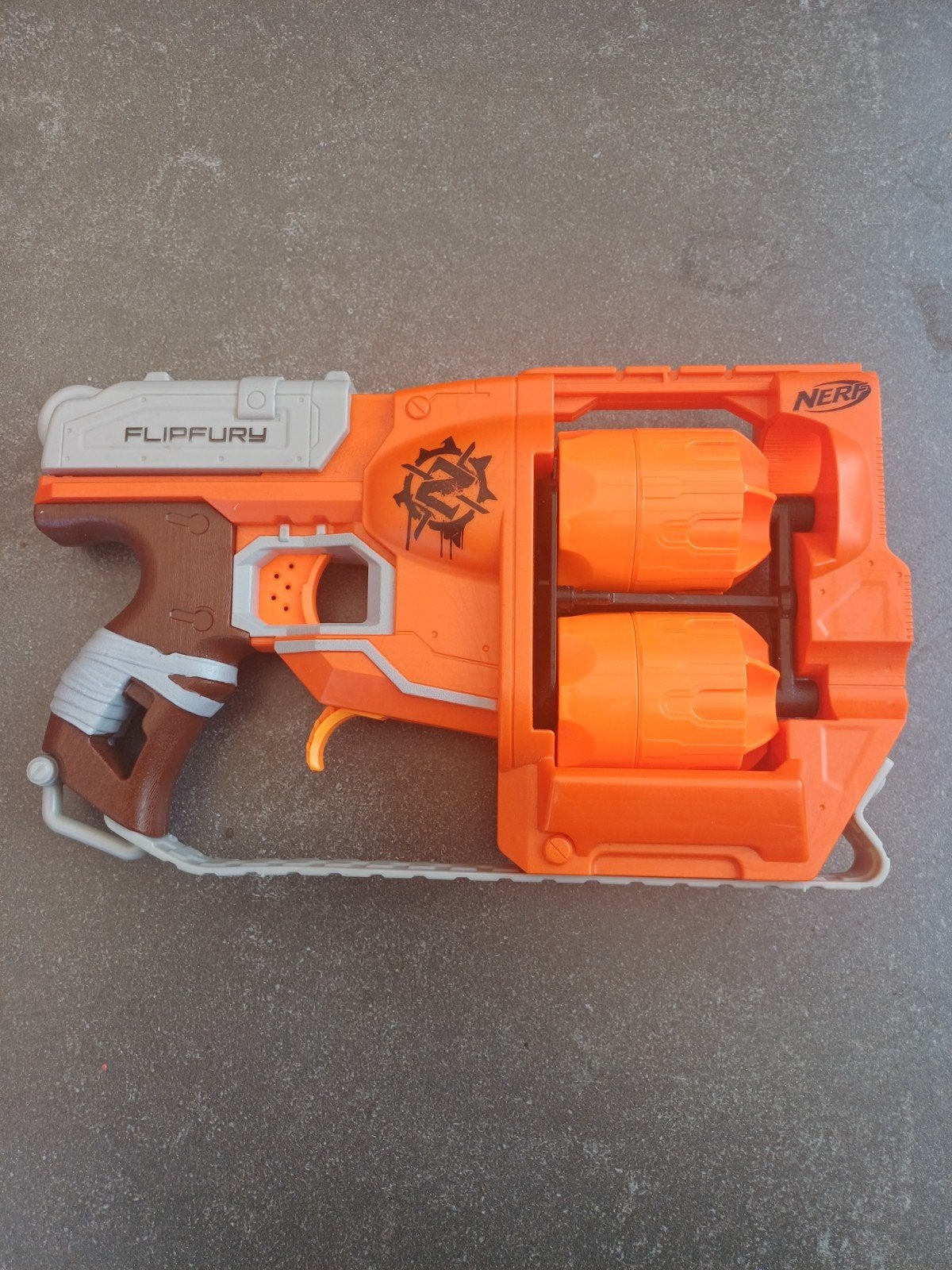 Nerf N-Strike Elite FlipFury Blaster, Ophalen of Verzenden, Zo goed als nieuw