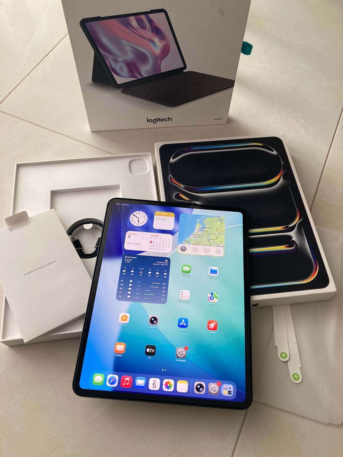 Ipad Pro 13 inch M5 wifi 512gb Apple/garantie Te Koop/Ruil