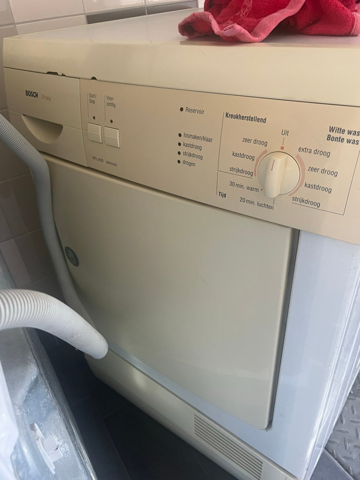 Bosch Maxx WTL 6100 Luchtafvoer Wasdroger, Witgoed en Apparatuur, Wasdrogers, Ophalen, 6 tot 8 kg, Gebruikt, Luchtafvoer
