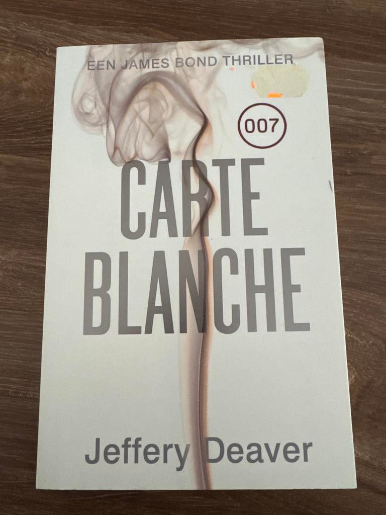 Carte Blanche - Een James Bond Thriller - Jeffery Deaver, Boeken, Ophalen, Gelezen, Nederland