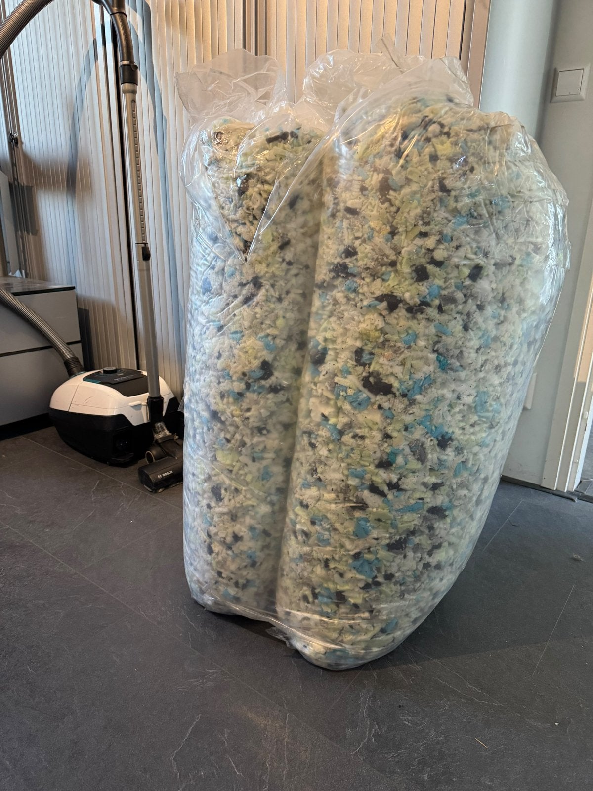 Tuinkussen foamvlokken om tuinkussens op te vullen, Ophalen, Nieuw