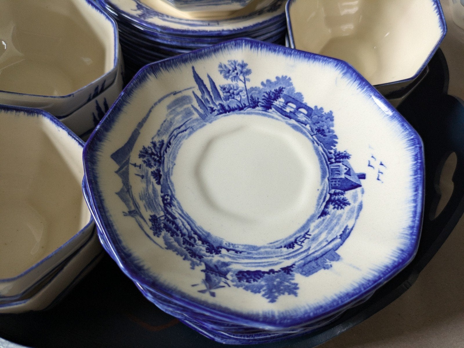 koopje Royal Doulton Norfolk Servies Zeer Mooie Conditie, Ophalen of Verzenden