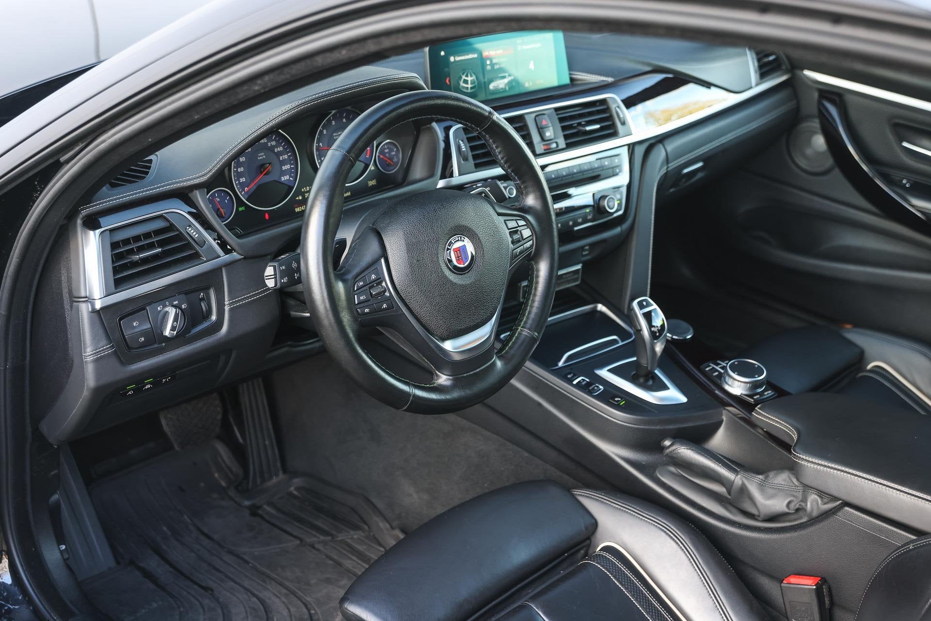 Alpina B4S Biturbo Coupe Automaat / Schuif-kanteldak / Sport, Auto's, 12 maanden, Zwart, Bedrijf, Vierwielaandrijving
