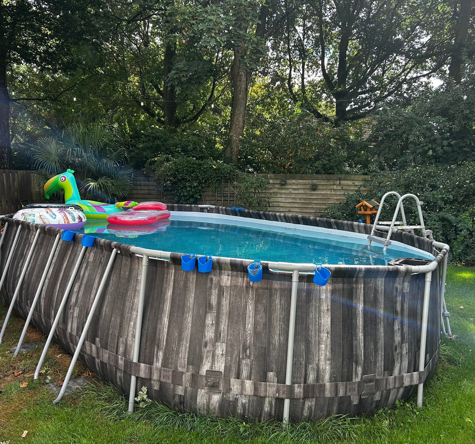 Opzet zwembad Bestway, Gebruikt, 300 cm of meer, Ovaal, Ophalen