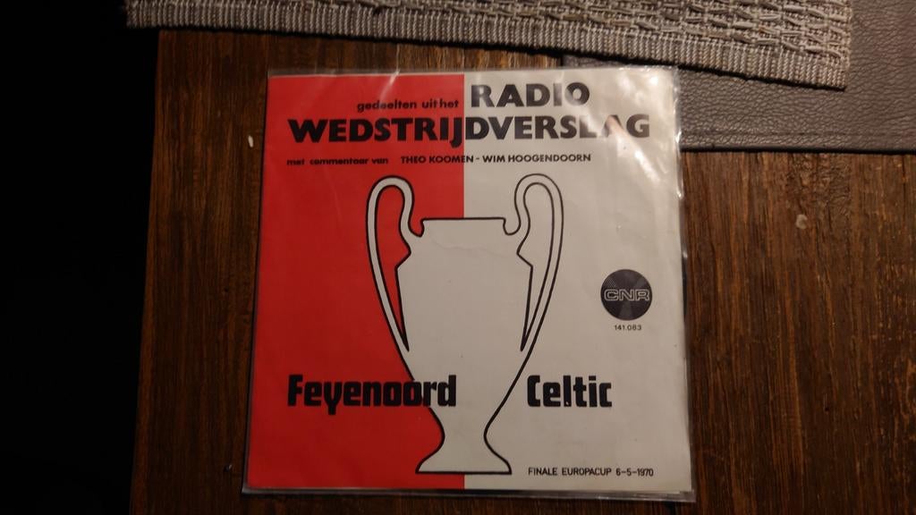 Feyenoord - Celtic Europa Cup 1 Finale Vinyl Single, Overige genres, 7 inch, Single, Ophalen of Verzenden