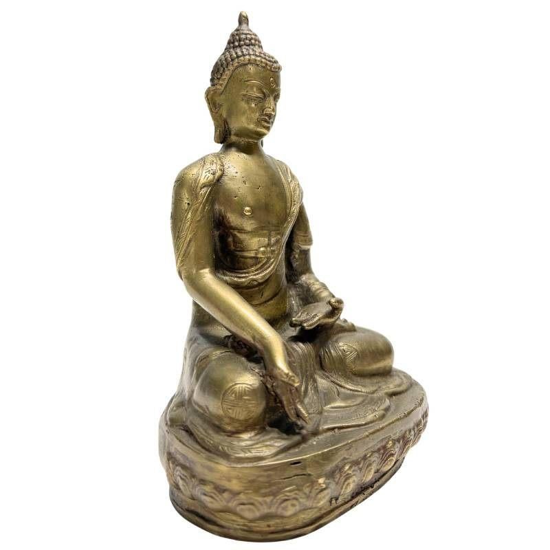 Chinees Bronzen Boeddhabeeld – Late Qing Periode – Lot 458, Ophalen of Verzenden, Gebruikt
