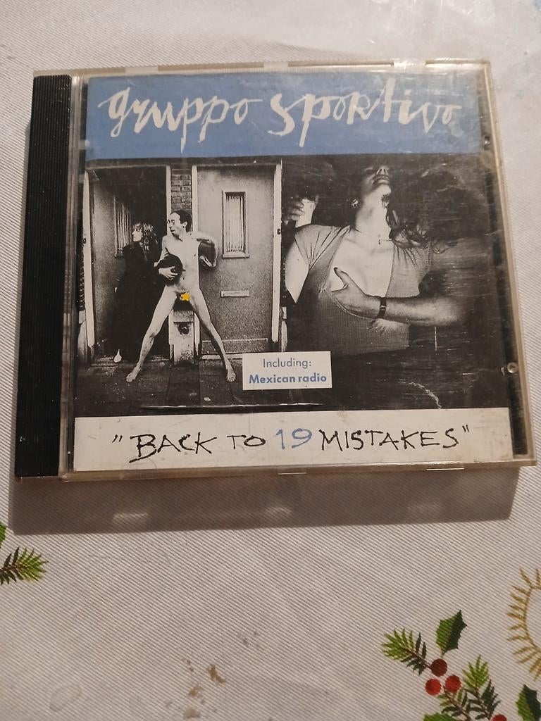Gruppo Sportivo - Back to 19 Mistakes CD, Cd's en Dvd's, Ophalen of Verzenden, Gebruikt
