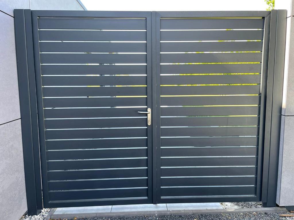Inrijpoorten , looppoorten, en hekwerk, Tuin en Terras, Ophalen, Met poort, Nieuw, Sierhekwerk