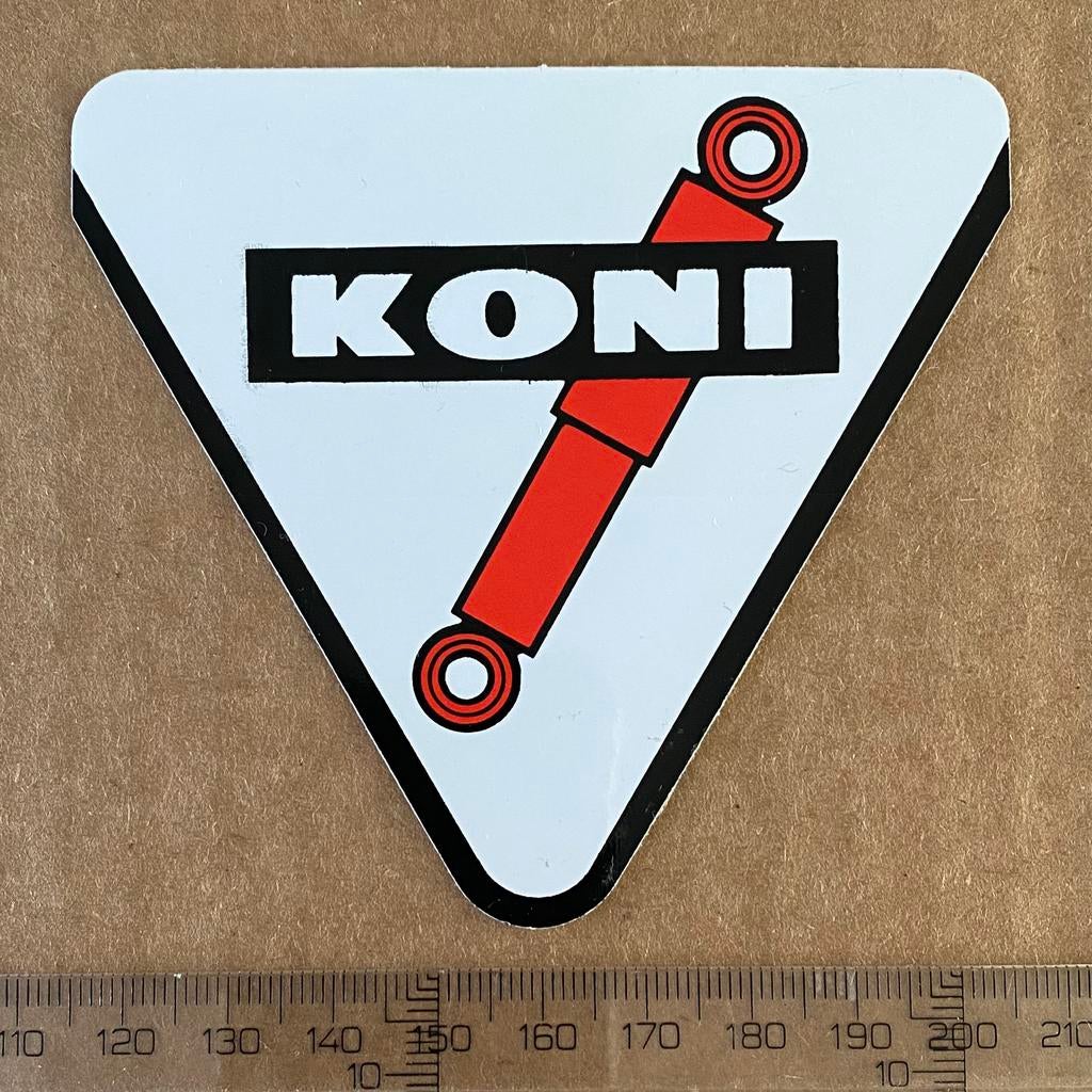 sticker koni, Verzenden, Zo goed als nieuw