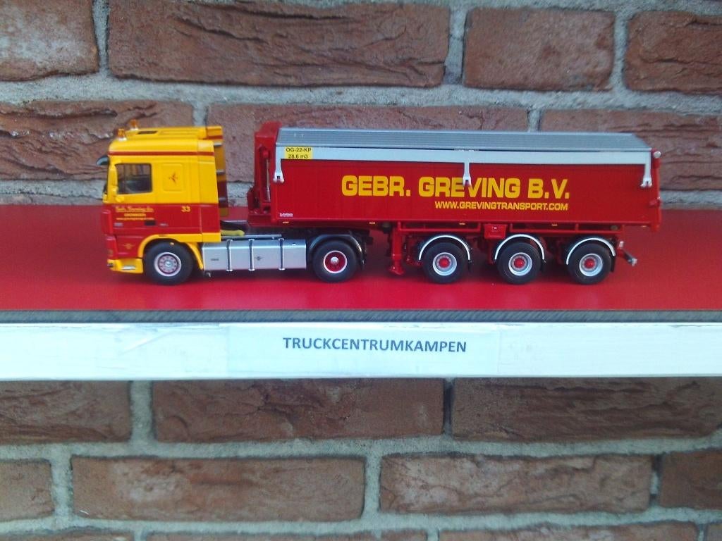 WSI  Daf  XF  105  4 x 2  van  Gebr.  Greving., Ophalen of Verzenden, Nieuw, Bus of Vrachtwagen, Wsi