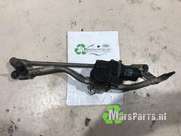 Ruitenwismotor + Mechaniek van een Audi A4, Gebruikt, -, -, -
