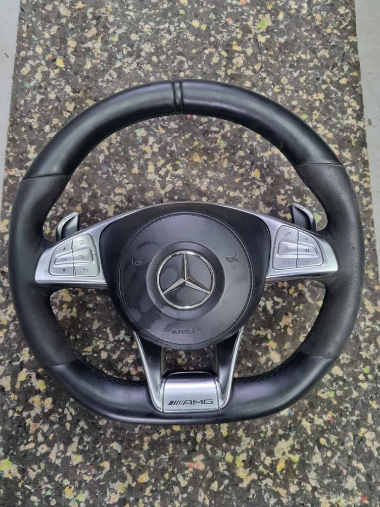AMG Performance stuur Origineel Mercedes A C CLA E 43 45 63, Auto-onderdelen, Ophalen of Verzenden, Gebruikt, Mercedes-Benz
