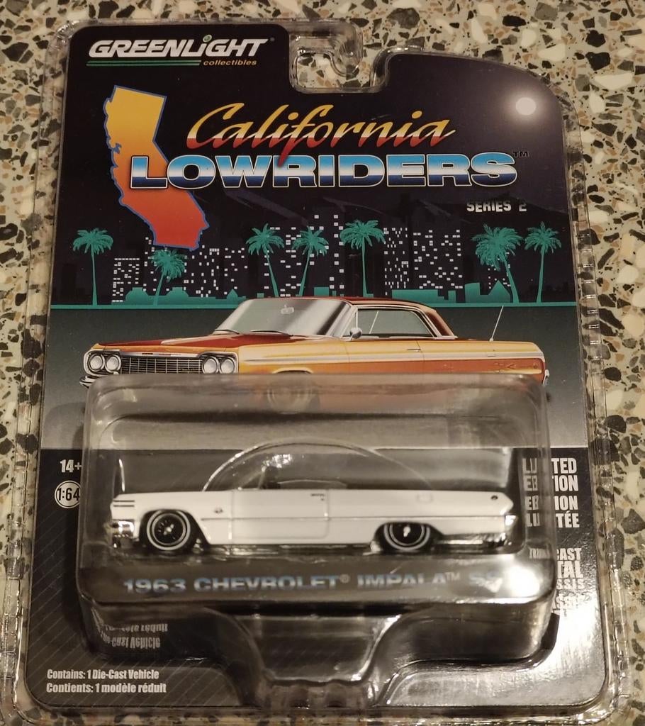 California Lowriders Series 2 * 1963 Chevrolet Impala SS, Ophalen of Verzenden, Nieuw, Auto