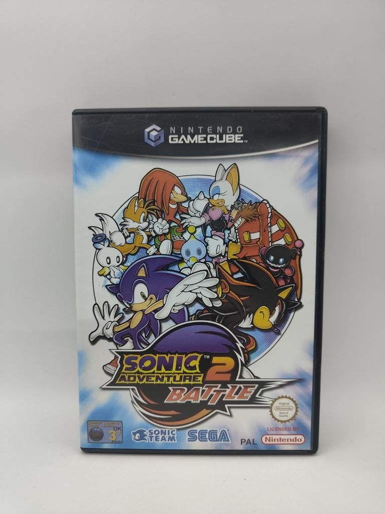 Sonic 2 Adventure Battle Nintendo Gamecube, Spelcomputers en Games, Games | Nintendo GameCube, Avontuur en Actie, O, O, O