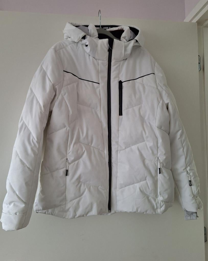 ICEPEAK witte ski-jas maat 48, Icepeak, Maat 46/48 (XL) of groter, Ophalen of Verzenden, Zo goed als nieuw