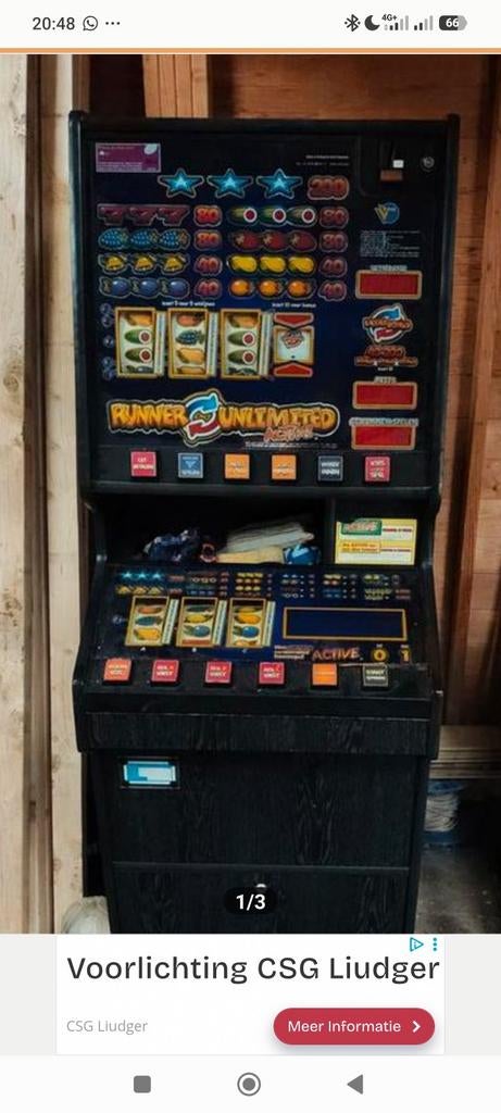 Reparatie, inkoop en verkoop gokkasten, Verzamelen, Automaten | Gokkasten en Fruitautomaten, Euro, Ophalen