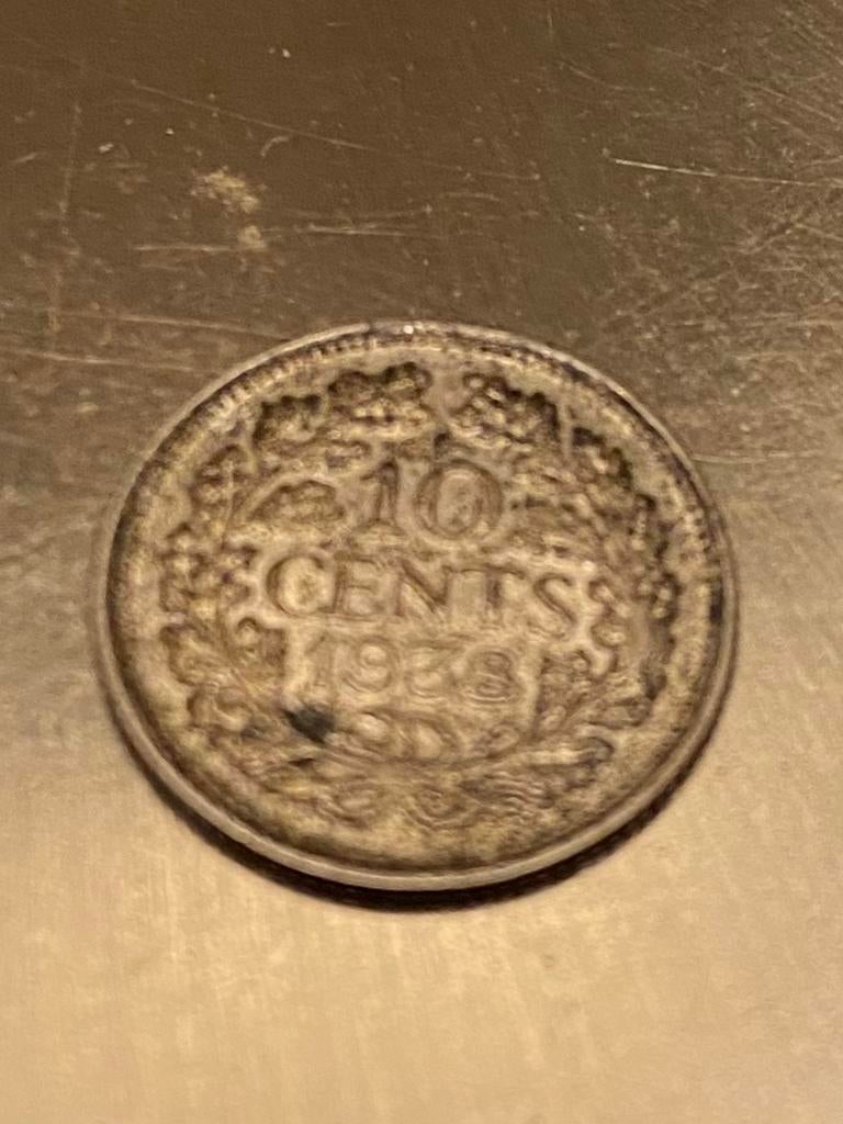 10 cent 1938, Ophalen of Verzenden, Koningin Wilhelmina, 10 cent