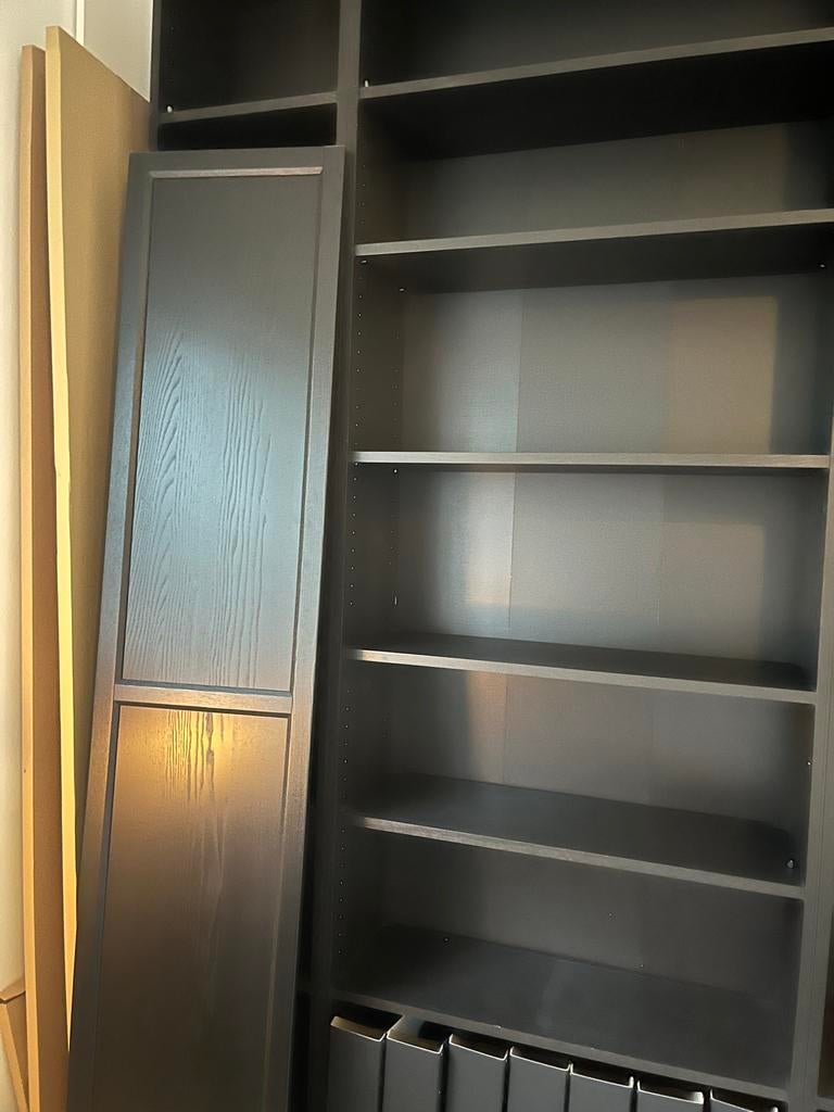 Nieuwe IKEA BILLY Boekenkasten + Opzetstukken + Deuren, Huis en Inrichting, Kasten | Boekenkasten, Nieuw, 150 tot 200 cm, 200 cm of meer