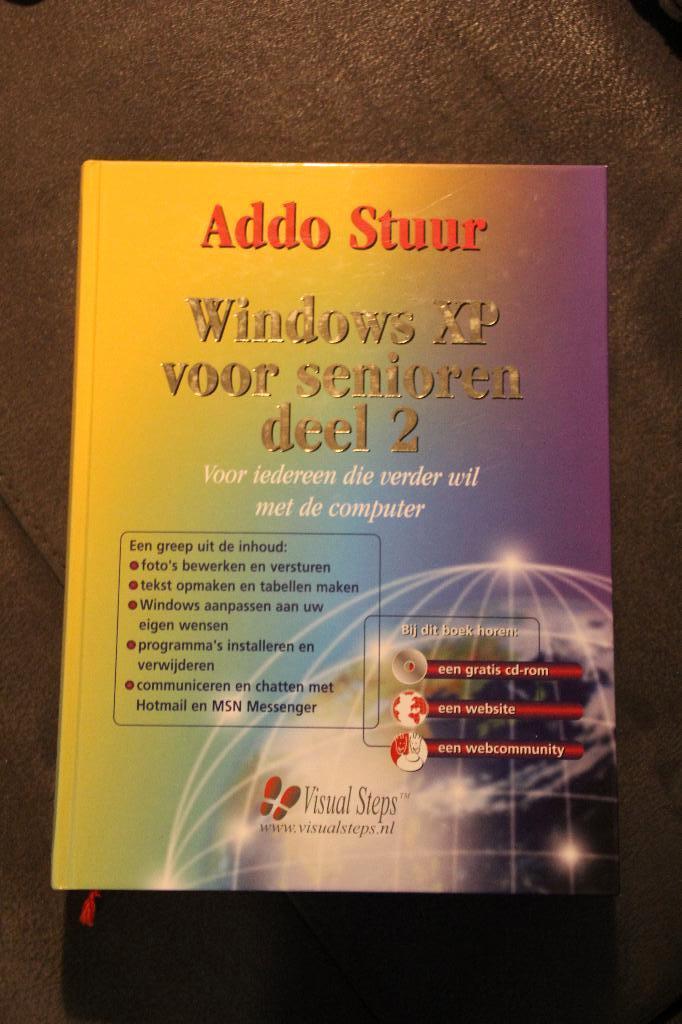 Addo stuur - windows xp voor senioren deel 2 incl cdrom, Boeken, Ophalen, Zo goed als nieuw