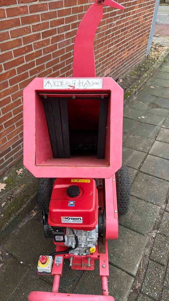 GTM hakselaar GTM gts900, Tuin en Terras, Hakselaars, Ophalen, Benzine, Gebruikt, .