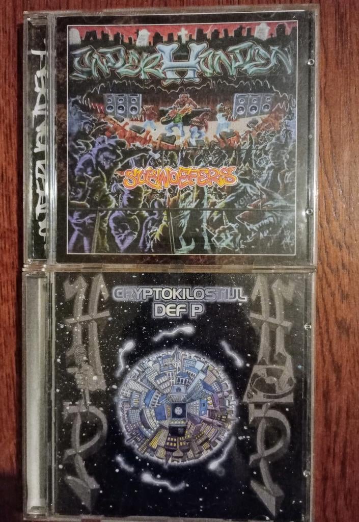 Onderhonden - Subwoefers & Def P - Cryptomilostijl cd's, Cd's en Dvd's, Verzenden, 1985 tot 2000, Gebruikt