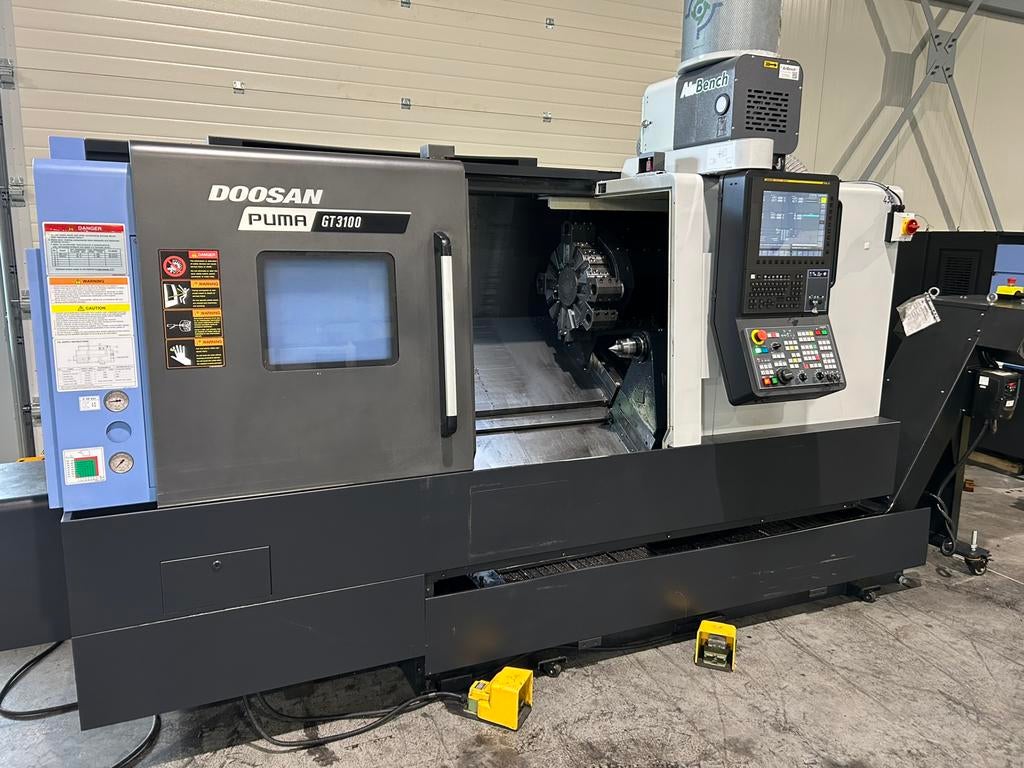Doosan PUMA GT3100 CNC Draaibank, Ophalen, 500 tot 1000 mm, Zo goed als nieuw, Metaaldraaibank