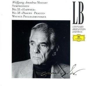 MOZART Symphonien no. 35 & 38 CD BERNSTEIN DG LB EDITION, Ophalen of Verzenden, Classicisme, Zo goed als nieuw, Orkest of Ballet