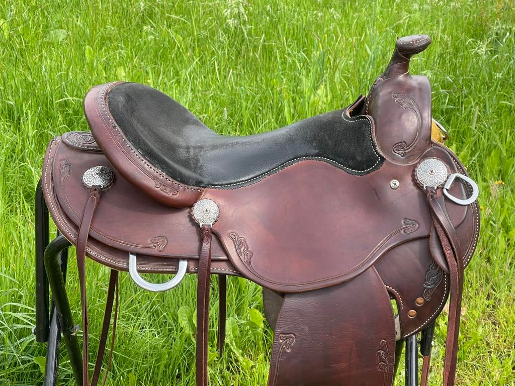 Ropers Ranch westernzadels, Dieren en Toebehoren, Paarden en Pony's | Zadels, Ophalen of Verzenden, Zo goed als nieuw, Overige soorten