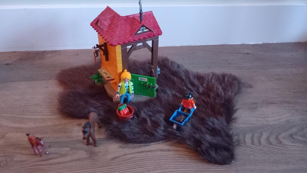 Playmobil manege, Ophalen of Verzenden, Zo goed als nieuw