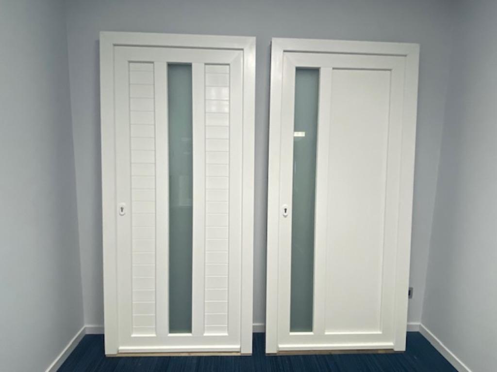 pvc deur, pvc raam, pvc schuifraam, raam, Woodec, Turner oak, Minder dan 80 cm, Nieuw, Ophalen of Verzenden, Dubbelglas