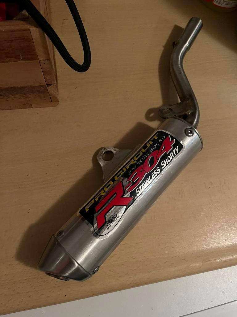 Pro circuit R-304 einddemper (shorty), Ophalen of Verzenden, Nieuw