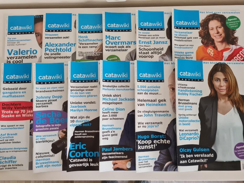 Catawiki magazines 12 stuks, Ophalen of Verzenden, Zo goed als nieuw, Muziek, Film of Tv