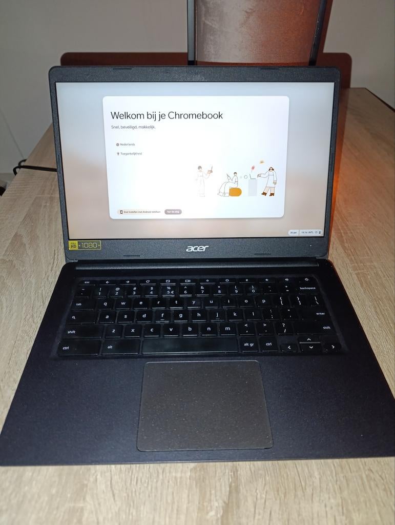 Acer Chromebook met Touchscreen - Snel & Netjes!, Ophalen of Verzenden, Touchscreen, Zo goed als nieuw, Acer