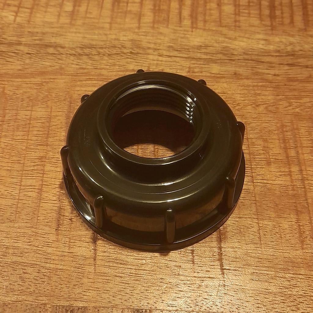 IBC Adapter S60 naar 1" BSPT Binnendraad, Tuin en Terras, Regentonnen, 150 liter of meer, Ophalen of Verzenden, Nieuw, Kunststof