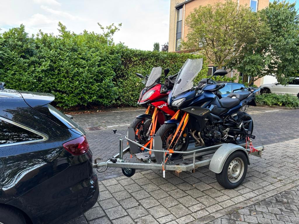 Aanhanger voor motoren te huur regio Deventer -Arnhem, Diensten en Vakmensen, Verhuur | Auto en Motor