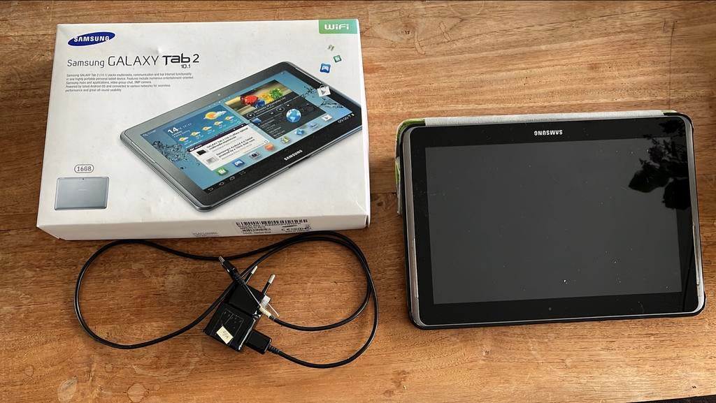 Samsung Galaxy Tab 2 10.1 - Tablet, Computers en Software, Android Tablets, Gebruikt, 16 GB, Wi-Fi, Uitbreidbaar geheugen
