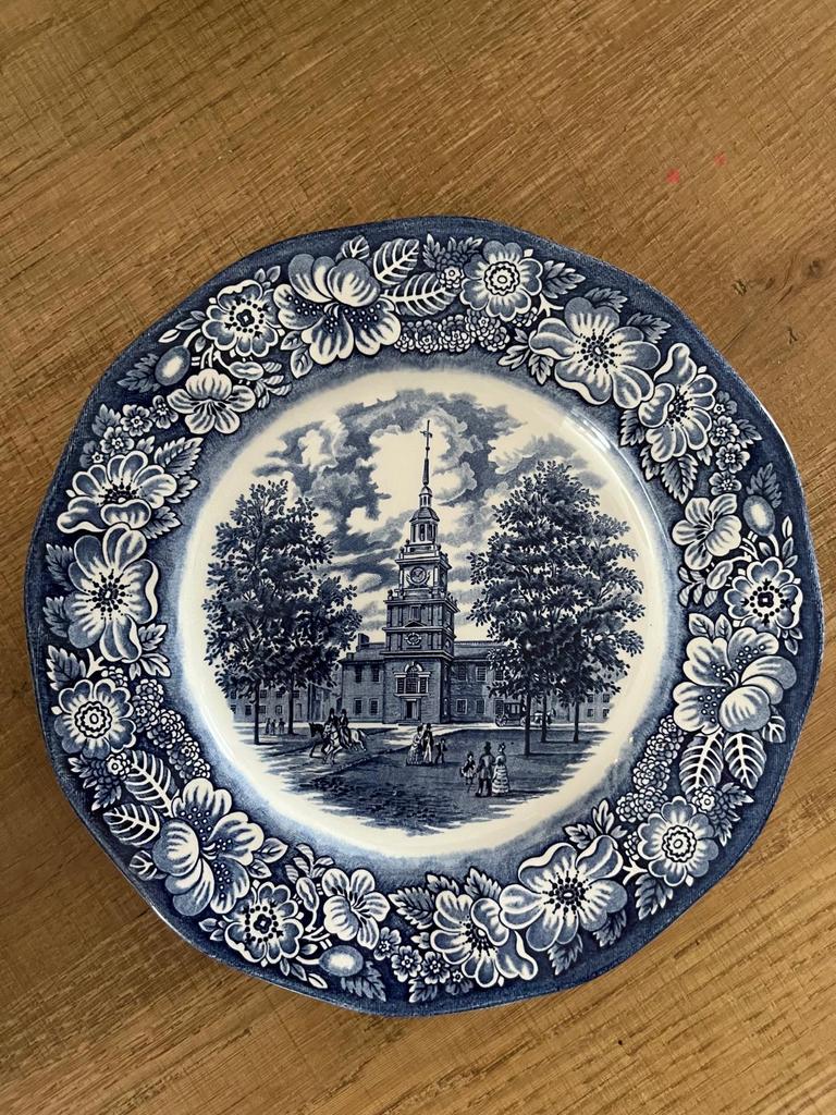 7 Liberty Blue Borden, Ophalen of Verzenden