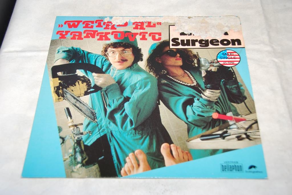 "Weird Al" Yankovic – Like A Surgeon 12“ LP Vinyl, Gebruikt, Maxi-single, Ophalen of Verzenden, Pop