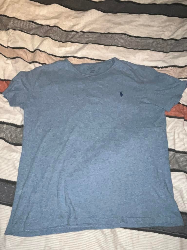Ralph lauren t-shirt maat L, Ophalen, Gedragen, Maat 52/54 (L), Grijs