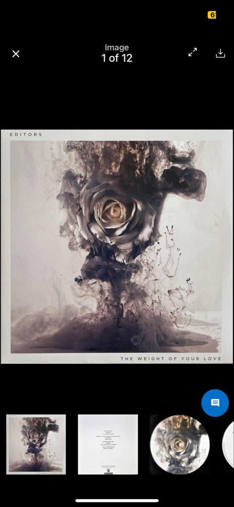 Editors - The Weight Of Your Love LP (Mint), Cd's en Dvd's, Vinyl | Rock, Ophalen of Verzenden, Zo goed als nieuw, 12 inch, Alternative