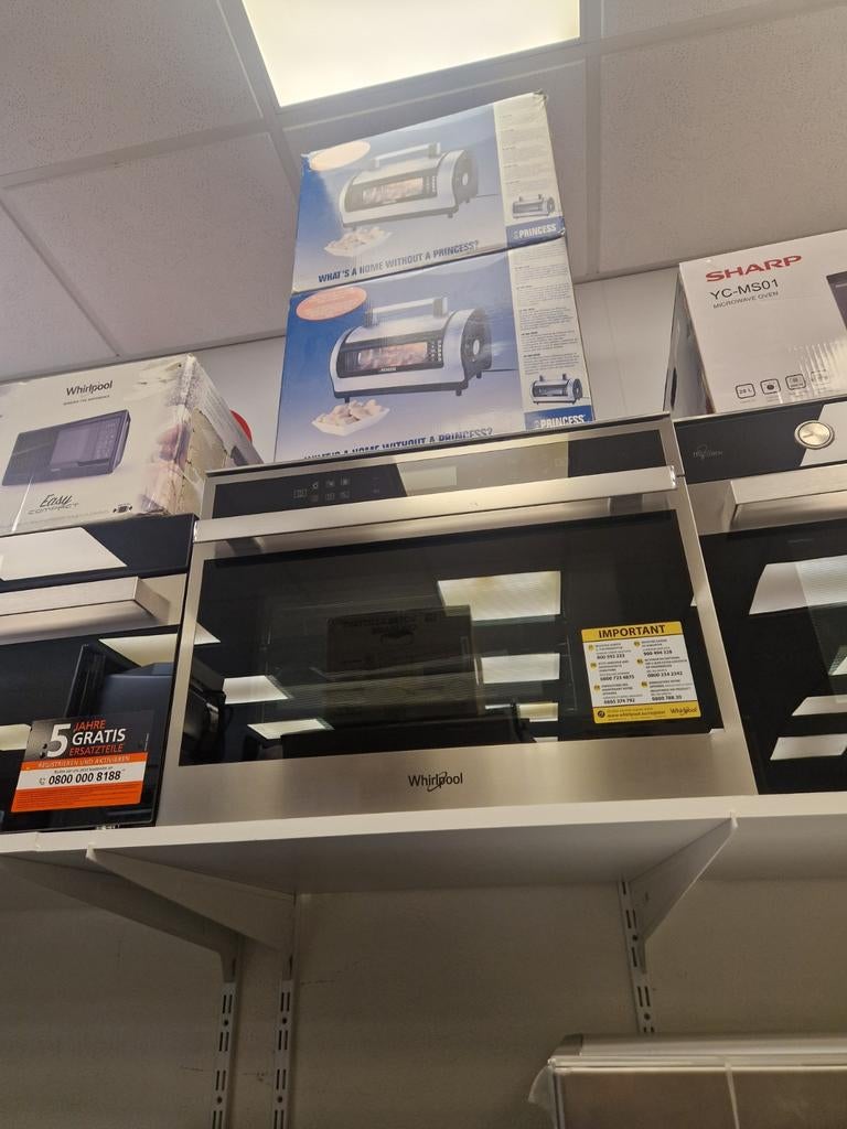 Whirlpool Inbouw Combi Magnetron 45x60 - Nieuw met Garantie!, Ophalen, Nieuw, Oven met grill, Inbouw