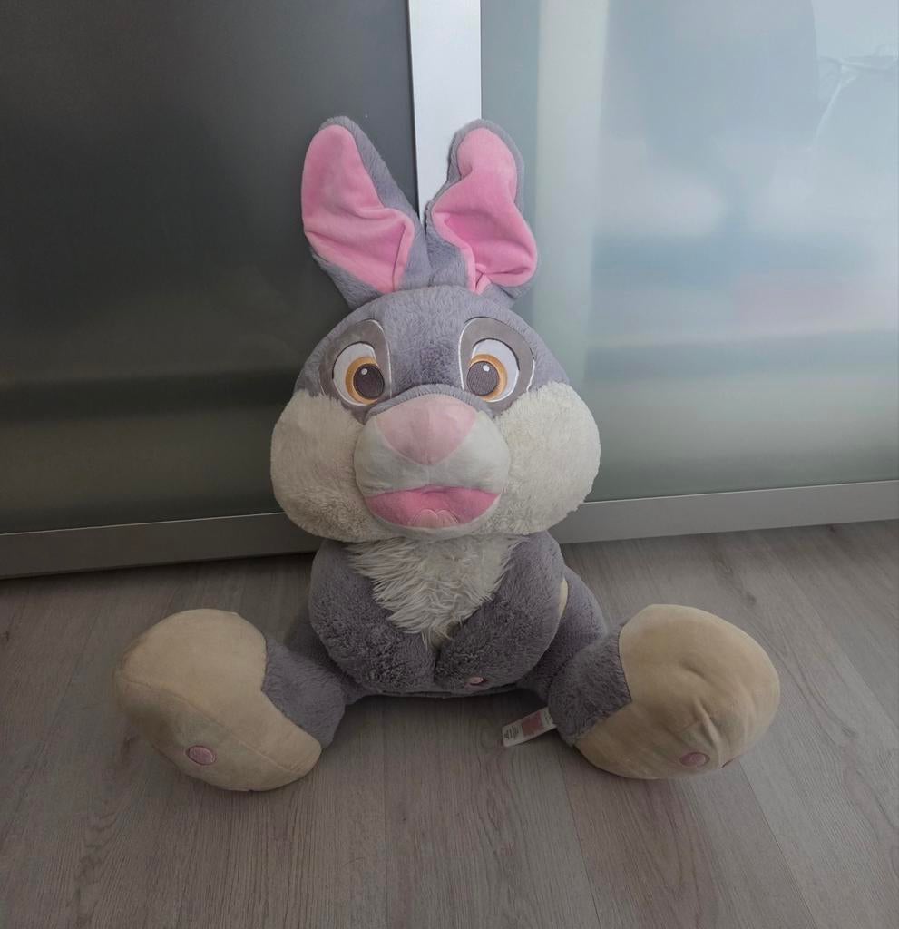 Grote Stamper Knuffel - Konijn uit Bambi, Ophalen, Zo goed als nieuw, Konijn