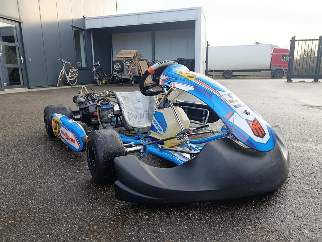 Wedstrijd klaar, Tillotson senior kart, Ophalen, Zo goed als nieuw, Kart