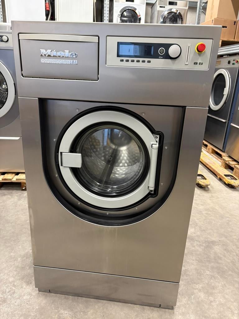Miele Professional PW6131 EL, Witgoed en Apparatuur, Wasmachines, Ophalen, 1200 tot 1600 toeren, 10 kg of meer, Zo goed als nieuw