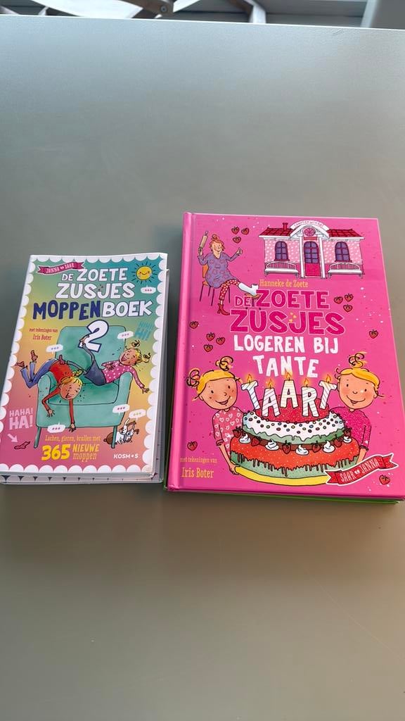 Boeken van de zoete zusjes moopenboek 1,2 en 2 boek verhalen, Ophalen, Zo goed als nieuw