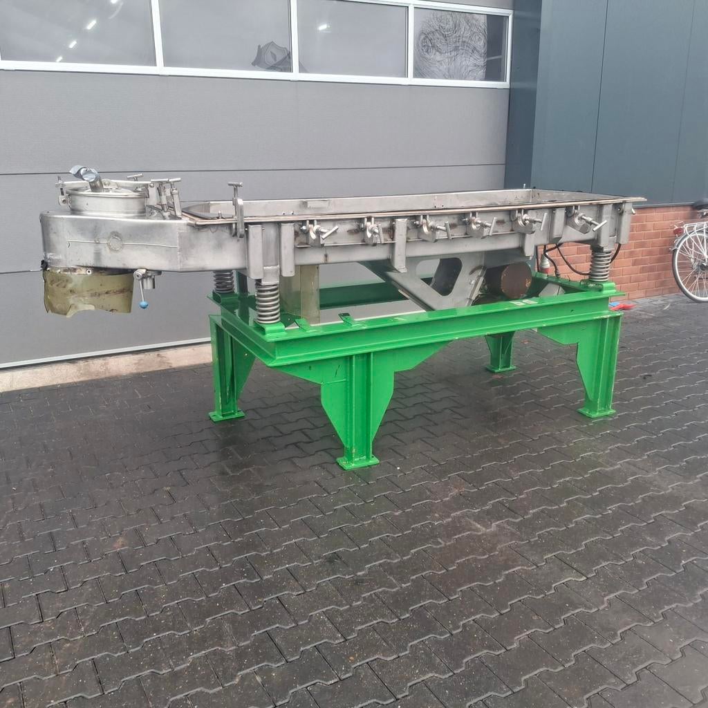 Zeefmachine / trilzeef Schudzeef met verwisselbaar zeefdek, Zakelijke goederen, Machines en Bouw | Industrie en Techniek, Ophalen
